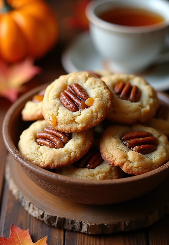 26 Irresistible Pecan Pie Cookies Recipes That Will Blow Your Mind! - 5. Maple Pecan Pie Cookies