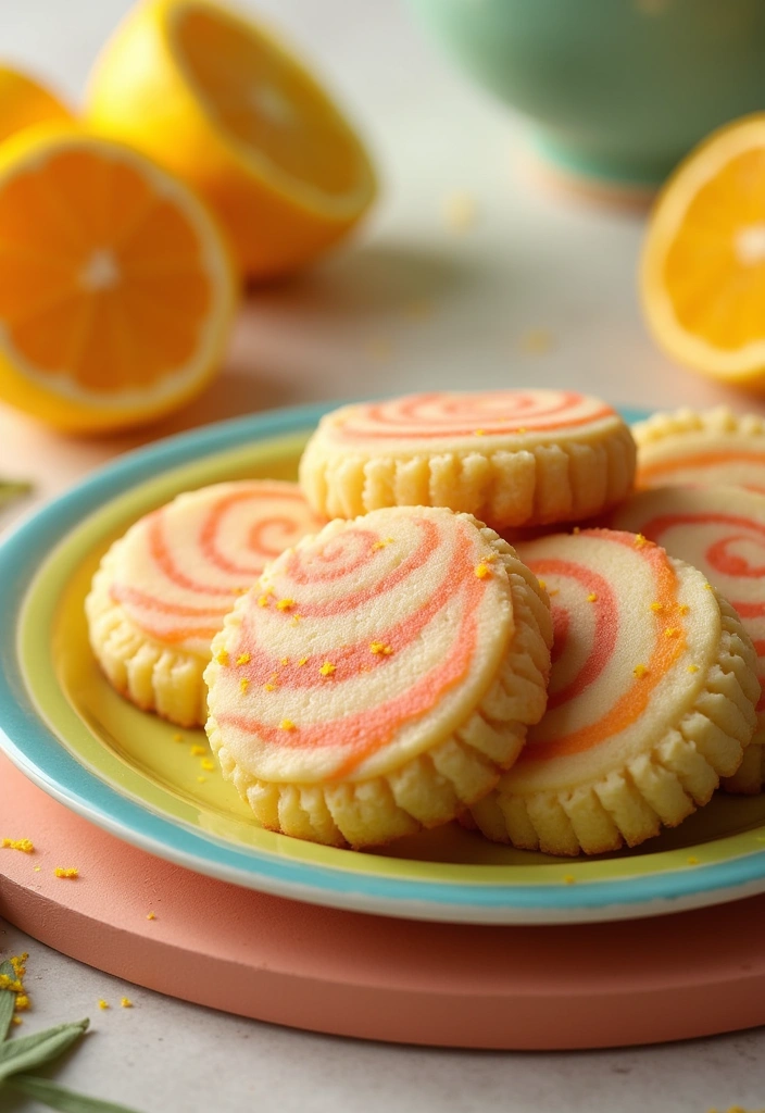 26 Irresistible Zebra Cookies Recipes That Will Make You a Baking Superstar! - Zebra Cookies with Citrus Zest