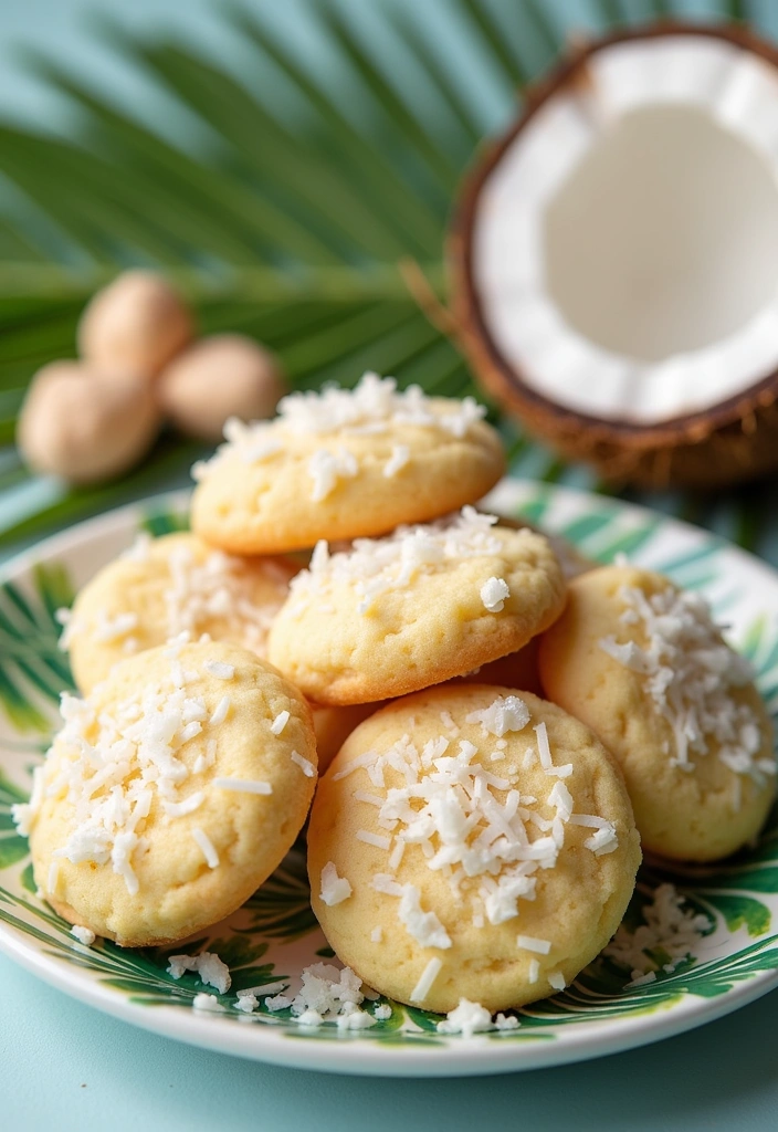 26 Irresistible Zebra Cookies Recipes That Will Make You a Baking Superstar! - Zebra Cookies with Coconut