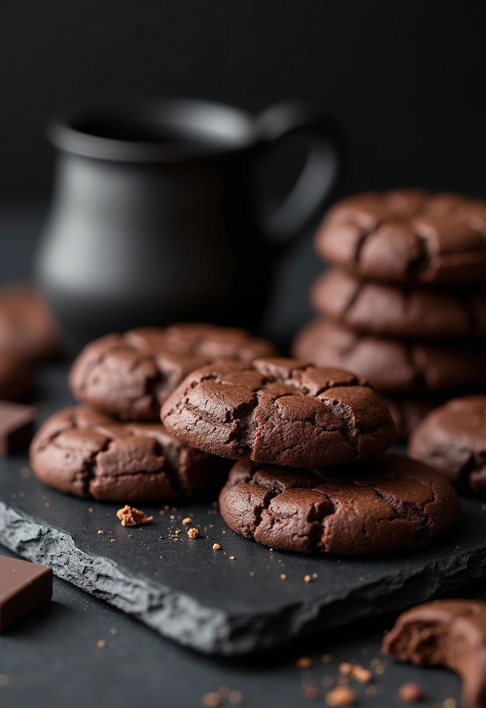 26 Irresistible Zebra Cookies Recipes That Will Make You a Baking Superstar! - Zebra Cookies with Dark Chocolate