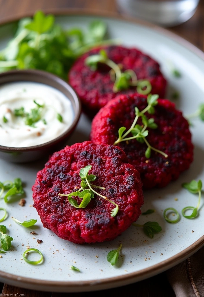 26 Japanese Potato Croquettes Korokke Ideas That'll Make You Drool! - 11. Beetroot Korokke: A Colorful Alternative