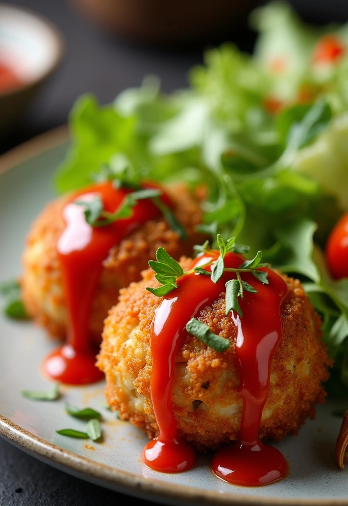 26 Japanese Potato Croquettes Korokke Ideas That'll Make You Drool! - 6. Spicy Tuna Korokke: A Fusion Flavor