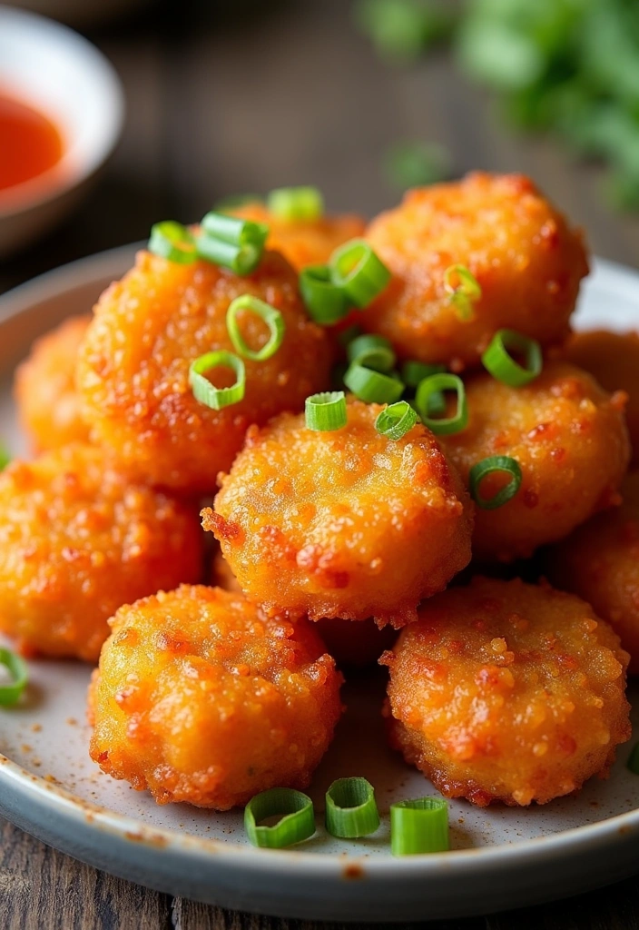 26 Japanese Potato Croquettes Korokke Ideas That'll Make You Drool! - 7. Kimchi Korokke: A Korean-Inspired Delight