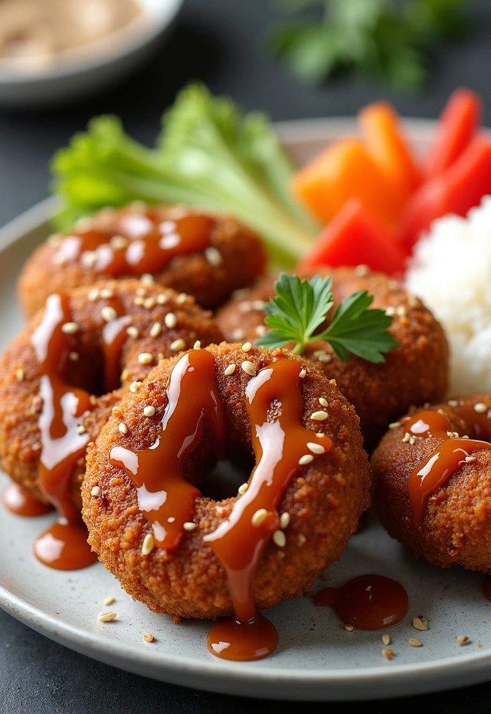 26 Japanese Potato Croquettes Korokke Ideas That'll Make You Drool! - 9. Teriyaki Chicken Korokke: Sweet and Savory