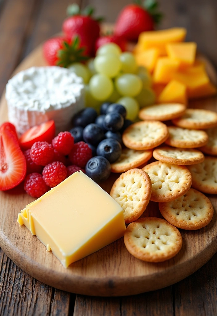 26 Kid Friendly Charcuterie Board Ideas That Will Make Snack Time Epic! - 12. Cheesy Snack Board