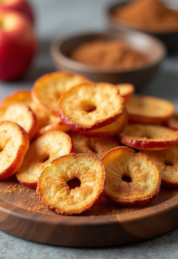 26 Quick and Easy Oven Baked Apple Chips That Are Healthier Than Potato Chips! - 1. Classic Cinnamon Apple Chips