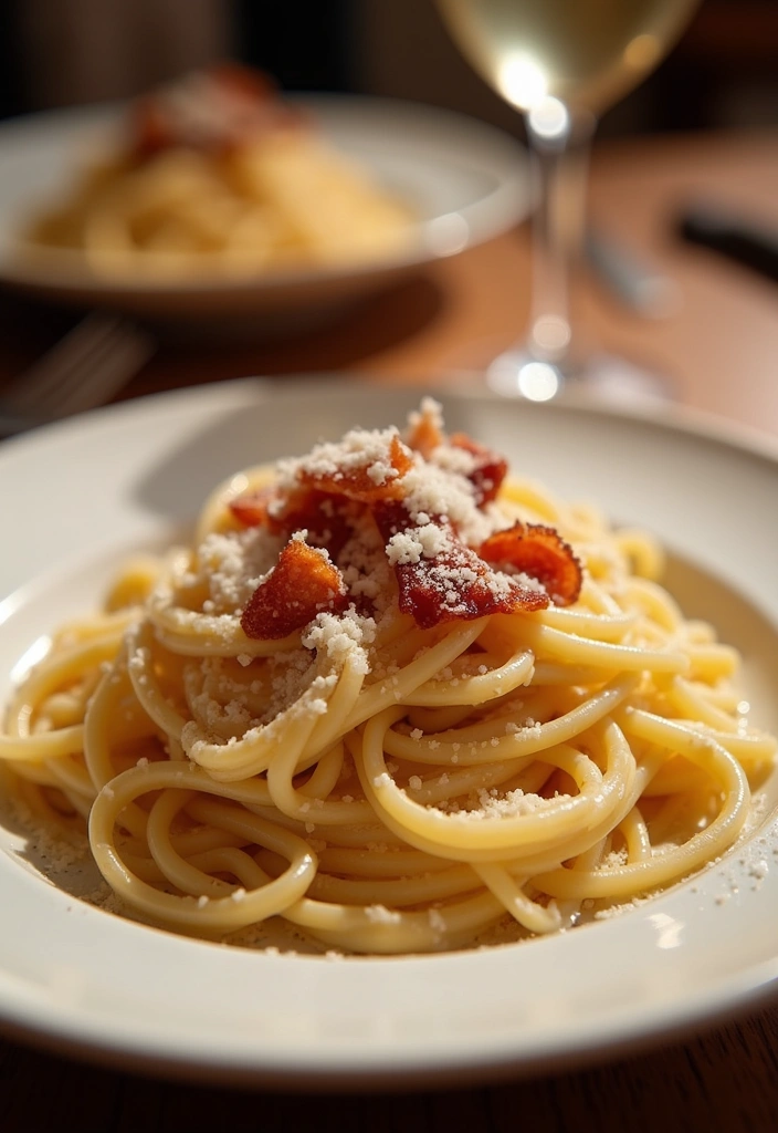 26 Romantic Dinner Ideas for Two That Will Ignite the Spark! - 12. Creamy Carbonara