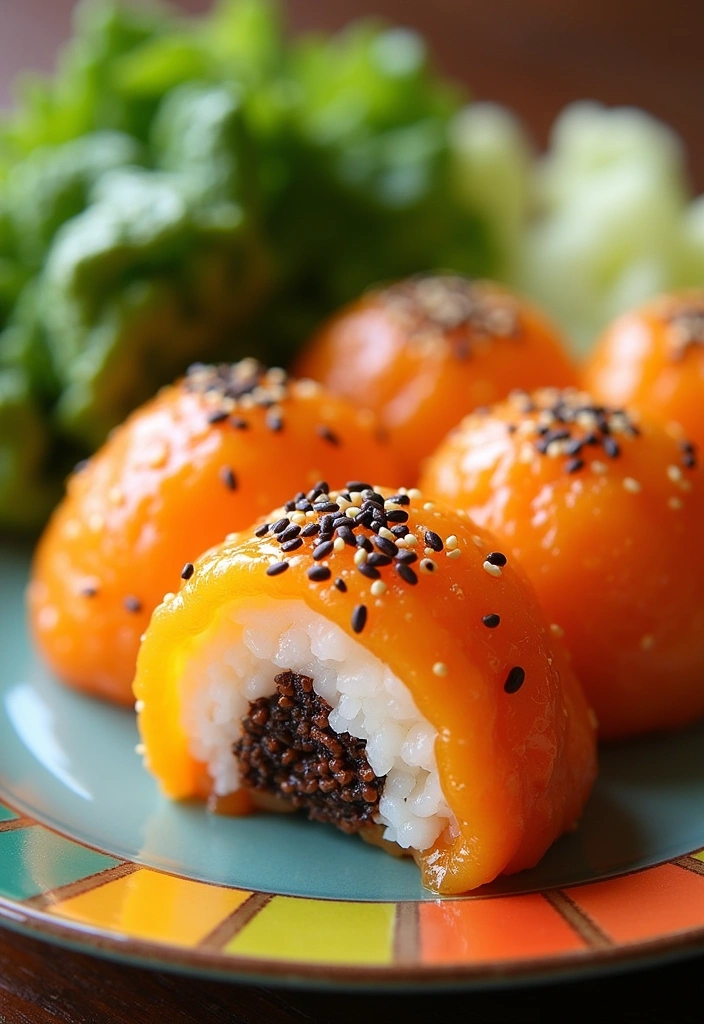 26 Yaki Onigiri Grilled Rice Balls Ideas That Will Make You Drool! - 11. Sweet and Sour Yaki Onigiri