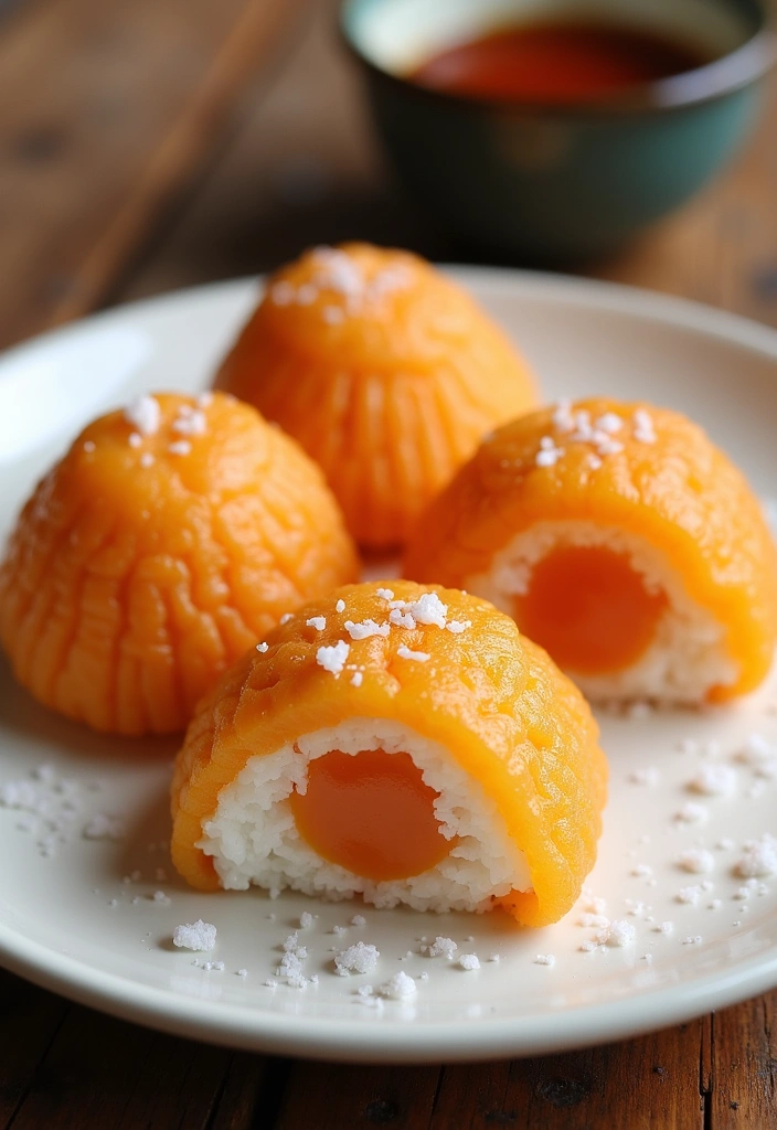 26 Yaki Onigiri Grilled Rice Balls Ideas That Will Make You Drool! - 6. Sweet Potato Yaki Onigiri