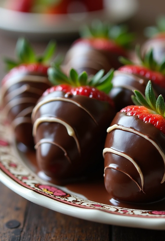 27 Delicious Simple Appetizers Finger Foods for a House Party (Your Guests Will Rave About #15!) - 23. Chocolate-Covered Strawberries