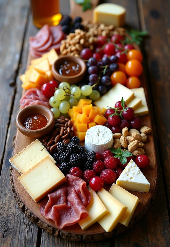 27 Delicious Simple Appetizers Finger Foods for a House Party (Your Guests Will Rave About #15!) - 5. Cheese and Charcuterie Board