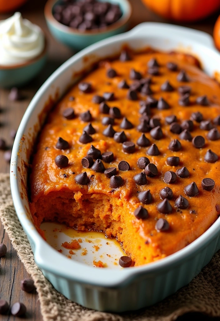 27 Easy Sweet Potato Casserole Recipes That Will Wow Your Guests! - 11. Sweet Potato Casserole with Chocolate Chips