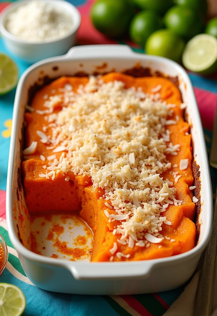 27 Easy Sweet Potato Casserole Recipes That Will Wow Your Guests! - 4. Sweet Potato Casserole with Coconut and Lime