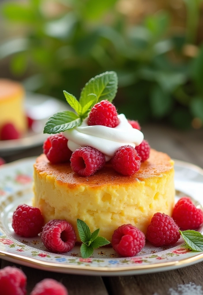 27 Fluffy Chinese Egg Cake Recipes That Will Make You Drool (Try #10 Tonight!) - 15. Raspberry Fluffy Egg Cake