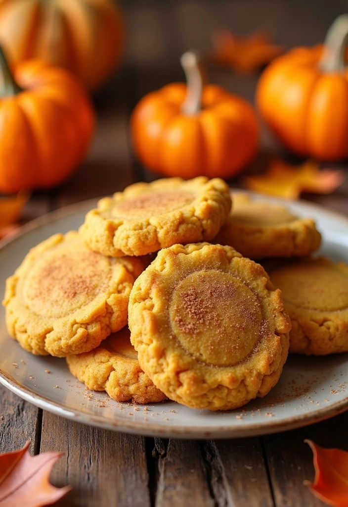 27 Irresistible Honey Cinnamon Cookies Recipes You Must Try! - 10. Honey Cinnamon Pumpkin Spice Cookies