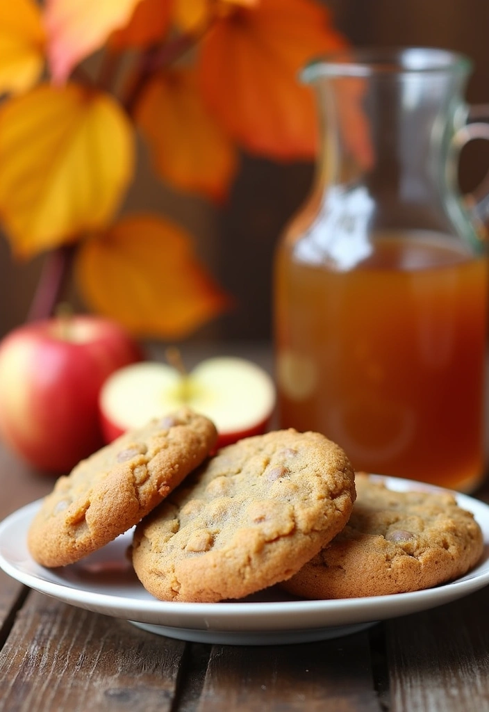 27 Irresistible Honey Cinnamon Cookies Recipes You Must Try! - 11. Honey Cinnamon Apple Cider Cookies