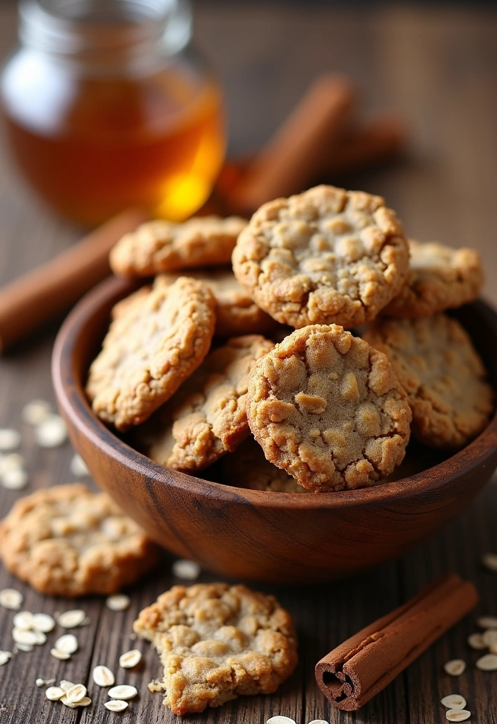 27 Irresistible Honey Cinnamon Cookies Recipes You Must Try! - 2. Honey Cinnamon Oatmeal Cookies