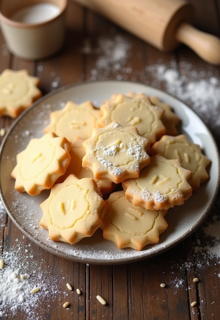 27 Irresistible Three Ingredient Mini Butter Cookies That Will Melt in Your Mouth! - 1. Classic Mini Butter Cookies