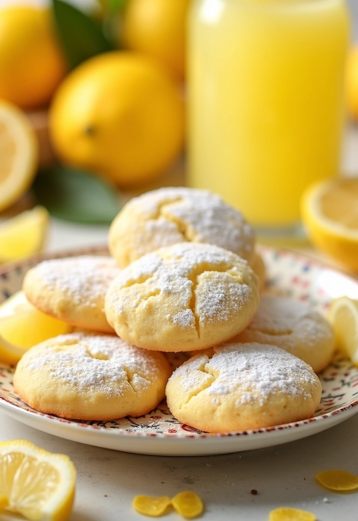 27 Irresistible Three Ingredient Mini Butter Cookies That Will Melt in Your Mouth! - 3. Lemon Zest Mini Butter Cookies