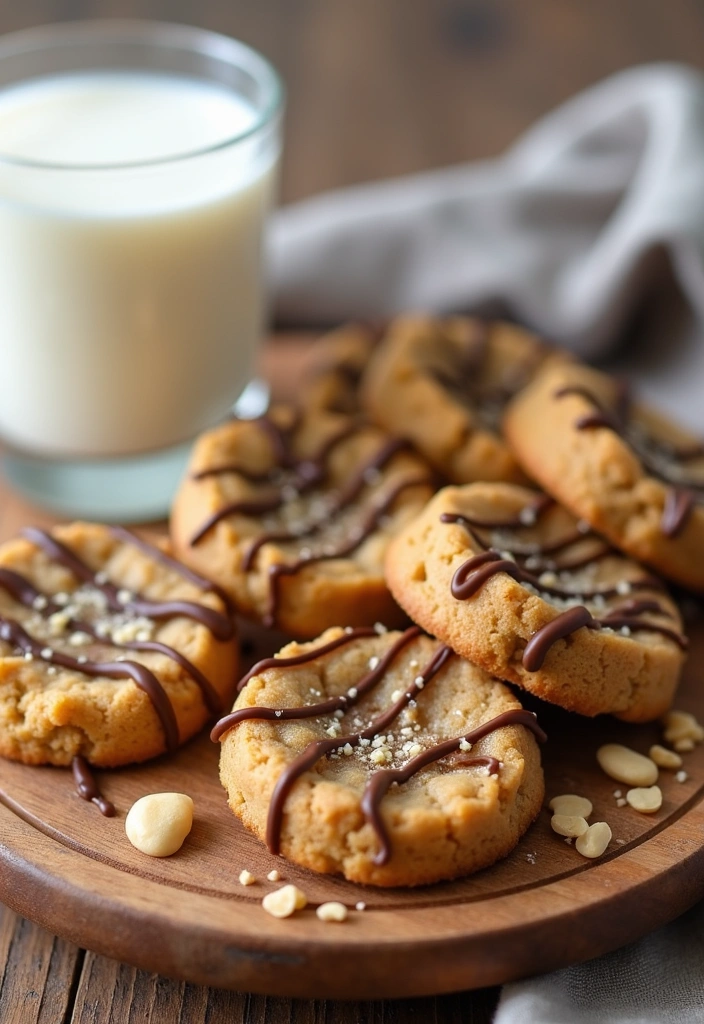 27 Irresistible Three Ingredient Mini Butter Cookies That Will Melt in Your Mouth! - 6. Peanut Butter Mini Butter Cookies