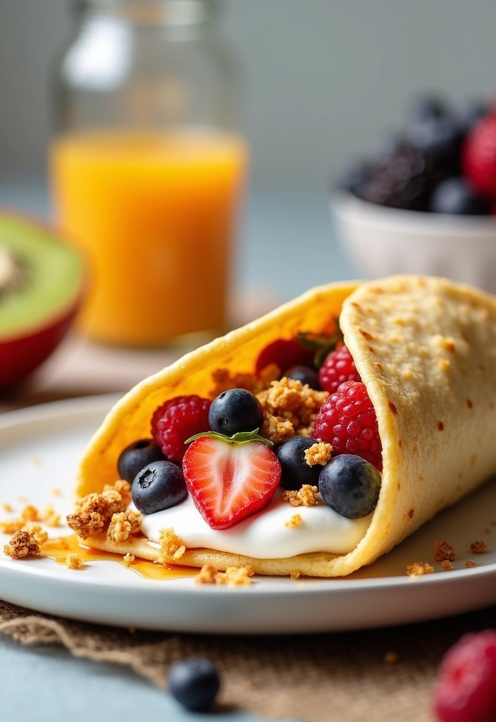 27 Mind-Blowing Ways to Eat Tacos for Breakfast (You Won't Believe #15!) - 11. Greek Yogurt Breakfast Taco