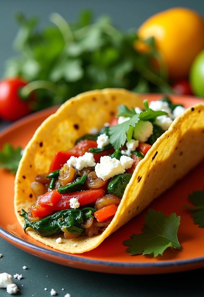 27 Mind-Blowing Ways to Eat Tacos for Breakfast (You Won't Believe #15!) - 4. Veggie Breakfast Taco