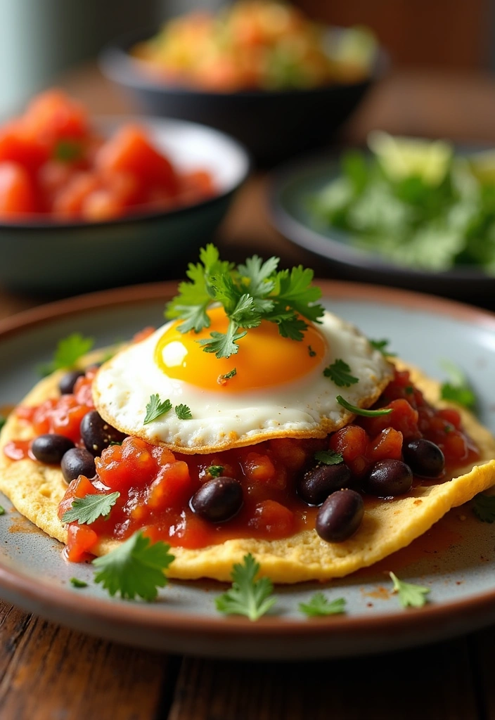 27 Mind-Blowing Ways to Eat Tacos for Breakfast (You Won't Believe #15!) - 6. Huevos Rancheros Taco