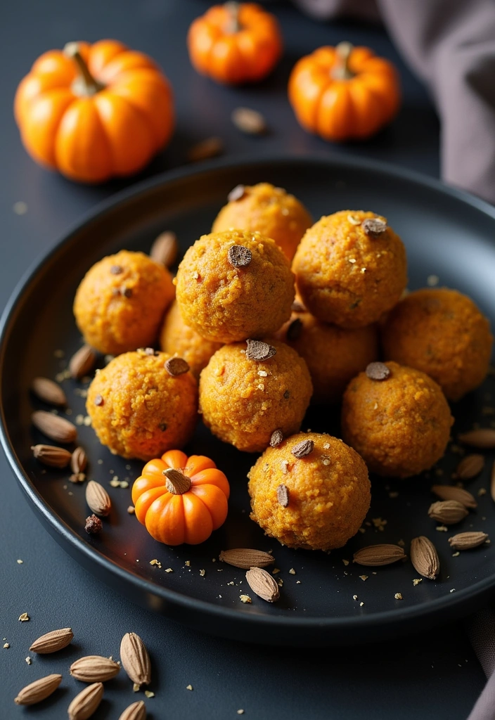 27 Pumpkin Protein Balls Ideas You Need to Try (Your Taste Buds Will Thank You!) - 12. Pumpkin Protein Balls with Cardamom