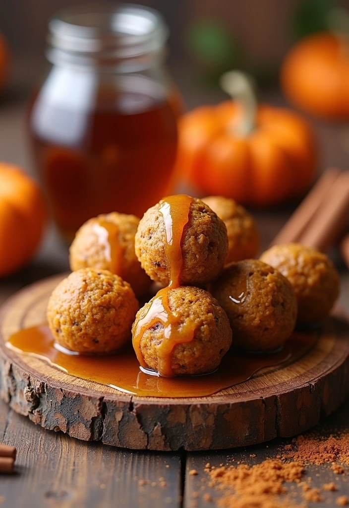 27 Pumpkin Protein Balls Ideas You Need to Try (Your Taste Buds Will Thank You!) - 13. Pumpkin Protein Balls with Maple Syrup