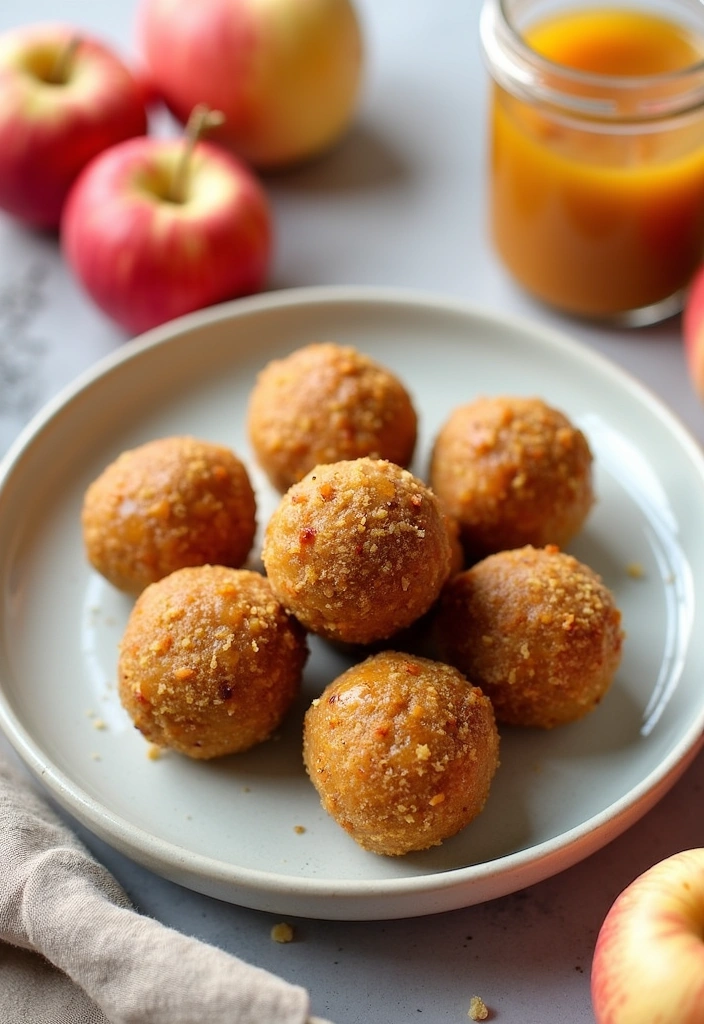 27 Pumpkin Protein Balls Ideas You Need to Try (Your Taste Buds Will Thank You!) - 19. Pumpkin Protein Balls with Applesauce