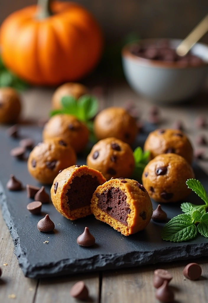 27 Pumpkin Protein Balls Ideas You Need to Try (Your Taste Buds Will Thank You!) - 2. Chocolate Chip Pumpkin Protein Balls