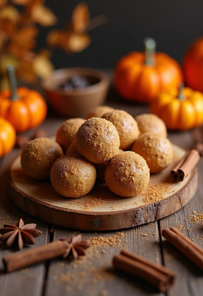 27 Pumpkin Protein Balls Ideas You Need to Try (Your Taste Buds Will Thank You!) - 3. Pumpkin Spice Energy Balls