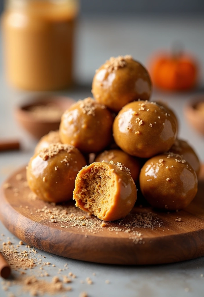 27 Pumpkin Protein Balls Ideas You Need to Try (Your Taste Buds Will Thank You!) - 5. Pumpkin Almond Butter Protein Balls