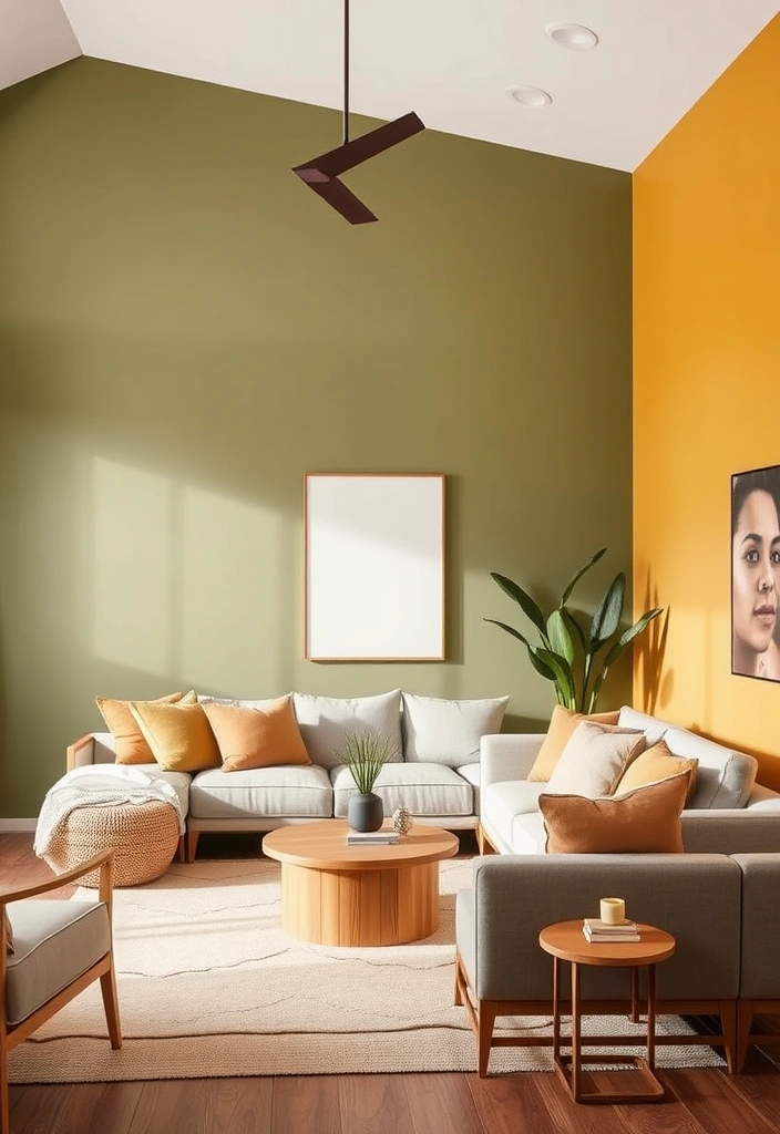 25 Modern 70s Living Room Ideas That'll Make You Want to Time Travel! - 5. Earthy Tones