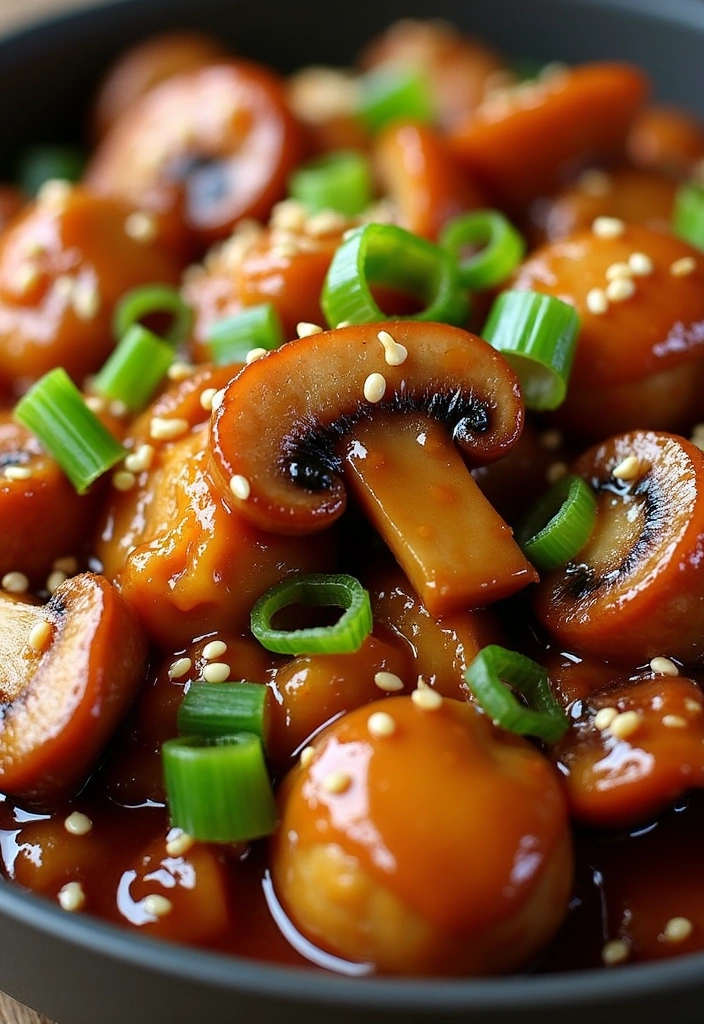 21 Irresistibly Delicious Sweet and Sour Pork Recipes You Must Try Today! - 19. Sweet and Sour Pork with Mushrooms