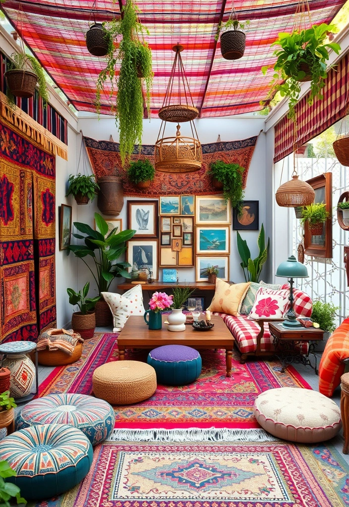 26 Shedquarters Backyard Office Ideas You Won't Believe Exist! - 3. The Bohemian Hideaway