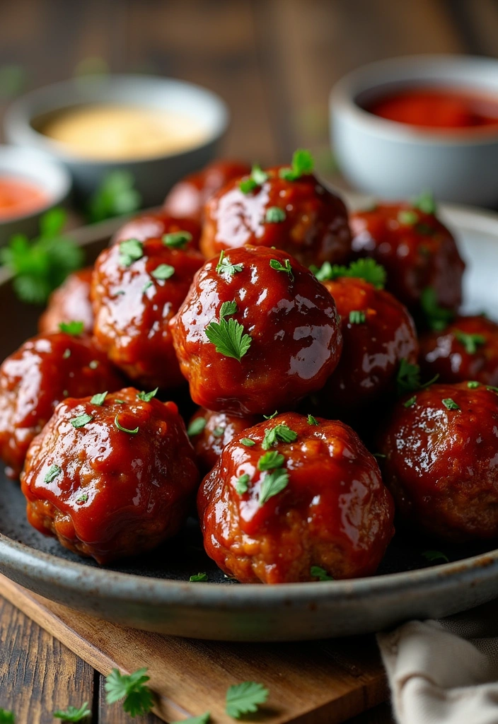 26 Mouthwatering Dinner Ideas with Hamburger Meat That You’ll Crave Tonight! - 6. BBQ Meatballs