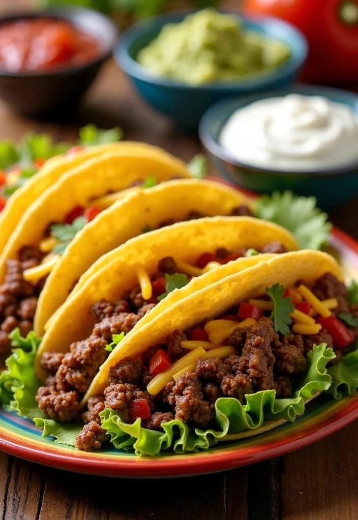 22 Dinner Ideas for Picky Eaters That Even Your Fussiest Kids Will Love! - 15. Classic Beef Tacos