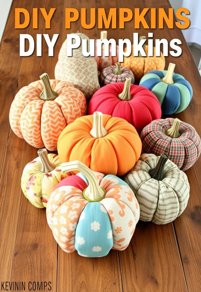 29 Fall Budget Decorating Ideas You Can’t Afford to Miss (Especially #16!) - 19. Crafty DIY Pumpkins