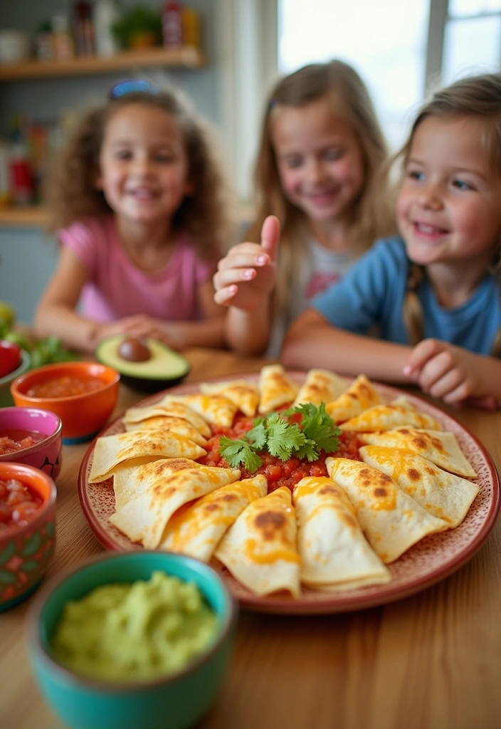 25 Easy Cooking Recipes That Kids Can Make (Fun for the Whole Family!) - 9. Cheesy Quesadillas