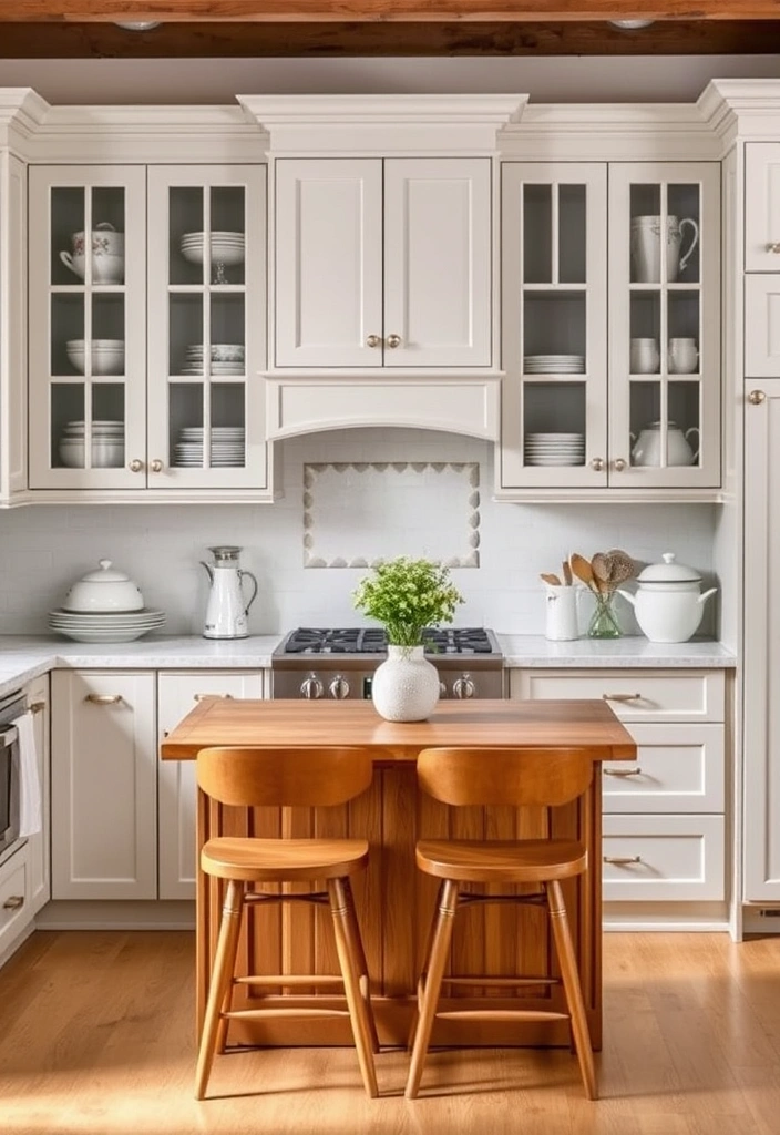 25 Farmhouse Kitchen Ideas to Add Rustic Charm in Modern Spaces - 5. Farmhouse-Style Cabinets