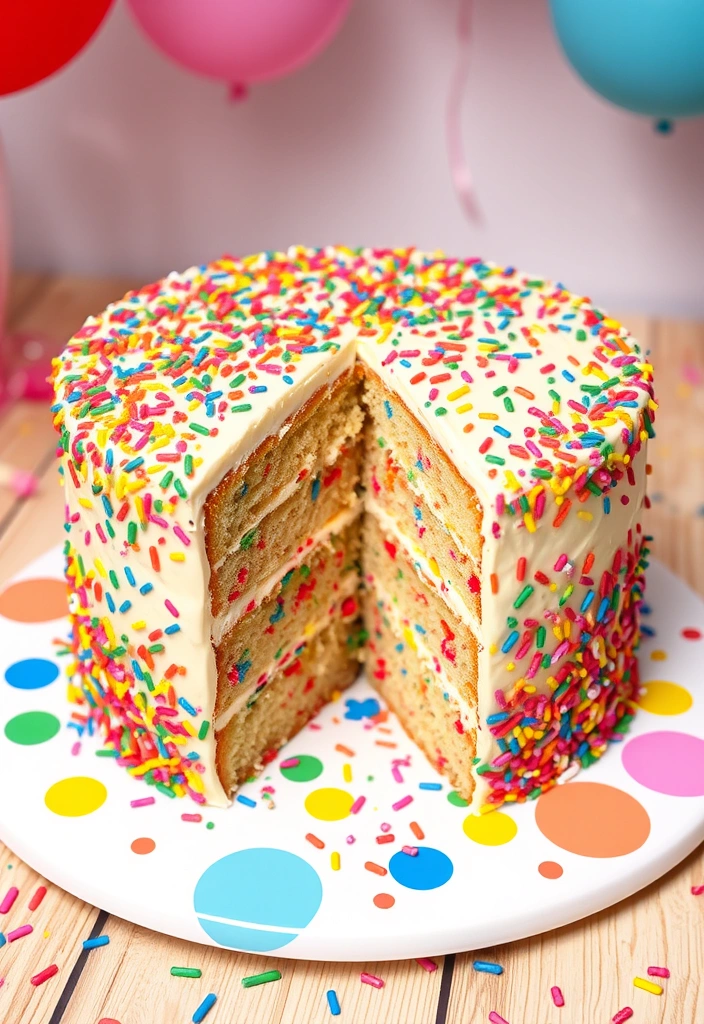 25 Crockpot Desserts You Won't Believe Are This Easy (Get Ready for #13!) - 13. Funfetti Cake