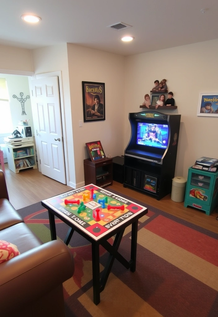 22 Creative Kids Play Corner Ideas for Your Living Room That'll Make You Say 'Wow!' - 21. Interactive Game Station