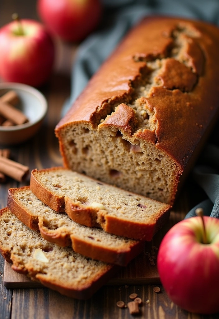 22 Irresistible Banana Bread Recipes That'll Make You a Baking Superstar! - 10. Apple Cinnamon Banana Bread