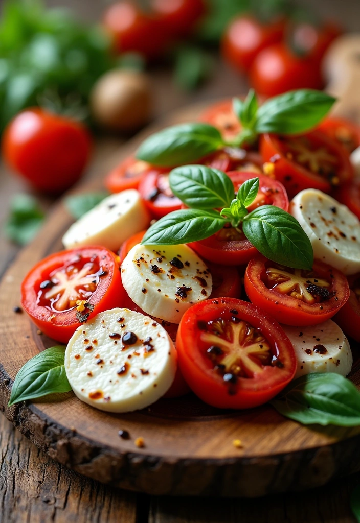 20 Quick and Easy Weeknight Recipes That'll Make Family Dinners a Breeze! - 11. Simple Caprese Salad