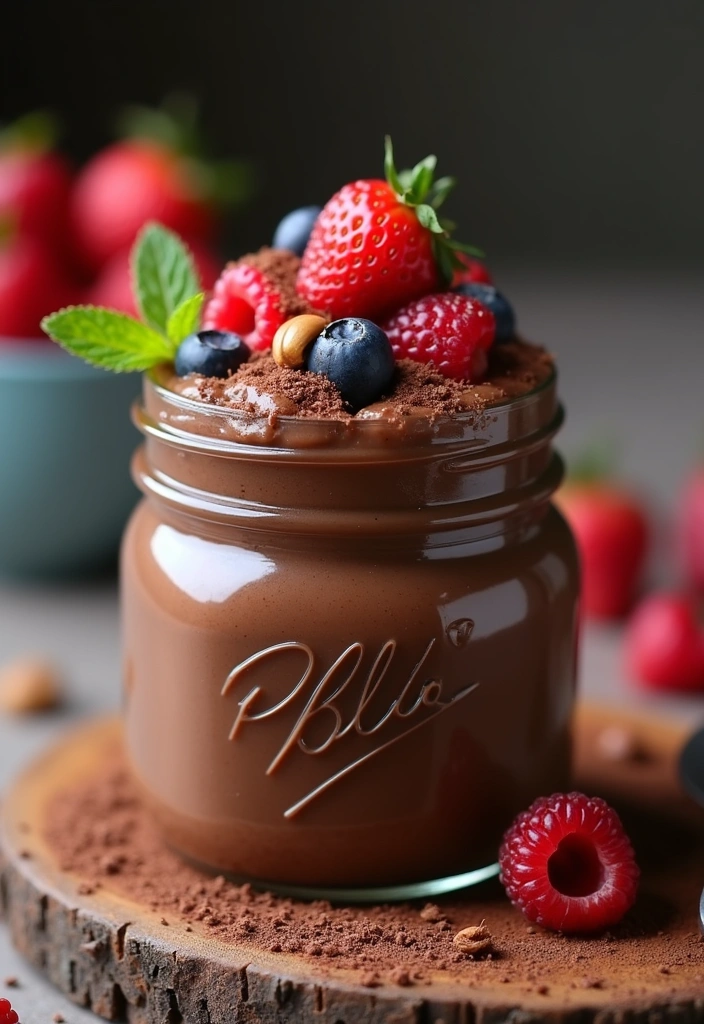 23 Mason Jar Meal Prep Ideas That’ll Simplify Your Week and Wow Your Taste Buds! - 9. Chocolate Chia Pudding