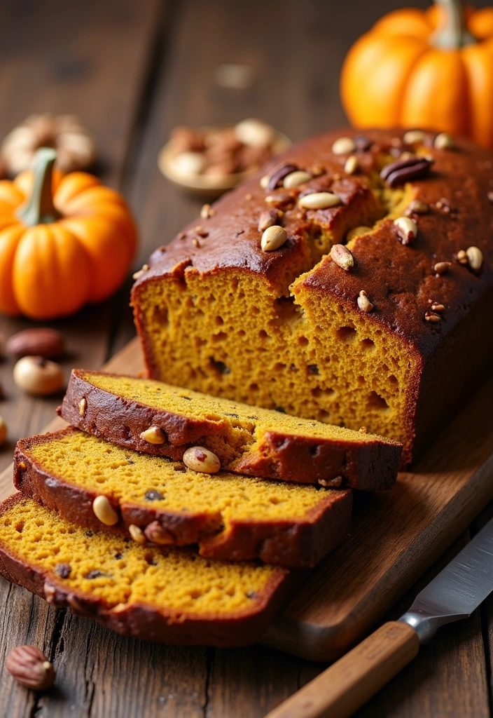 21 Irresistibly Delicious Pumpkin Bread Recipes You'll Crave All Fall! - 18. Pumpkin Nut Bread