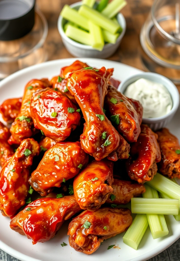 20 Outback Restaurant Copycat Recipes You Must Try at Home! - 20. Outback’s Spicy Chicken Wings