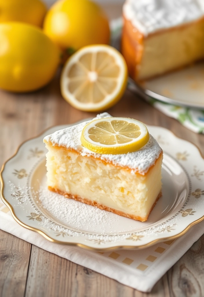 25 Crockpot Desserts You Won't Believe Are This Easy (Get Ready for #13!) - 14. Lemon Pudding Cake