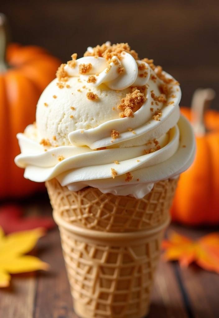 21 Easy 5-Ingredient Pumpkin Pie Recipes That Will Wow Your Guests! - 7. Pumpkin Pie Ice Cream